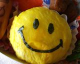 スマイルくんおにぎり☆（キャラ弁）作り方3写真