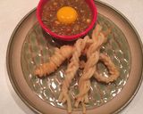 揚げうどんで漬けカレー作り方5写真