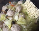鶏団子 塩ちゃんこラーメン作り方4写真
