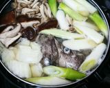 出汁旨味上品濃厚タラと沢山野菜ヘルシー鍋作り方5写真