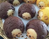 メロンパン～おやすみハリネズミ作り方22写真