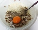 サバの水煮缶でハンバーグ作り方2写真