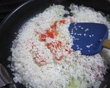 フライパンで♪海苔と塩昆布の和風パエリア作り方6写真