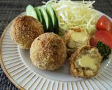 簡単♪里芋の和風コロッケ作り方6写真