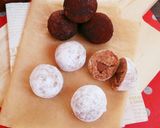 バレンタイン☆簡単Wチョコスノーボール。作り方15写真