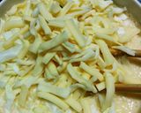 もちとチーズ入り山芋鉄板焼作り方3写真