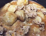豚肉と里芋の中華風ゴマ煮作り方5写真