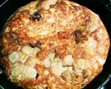 もちとチーズ入り山芋鉄板焼作り方6写真