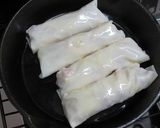 スキレット☆チーじゃがベーコン焼き春巻き作り方3写真