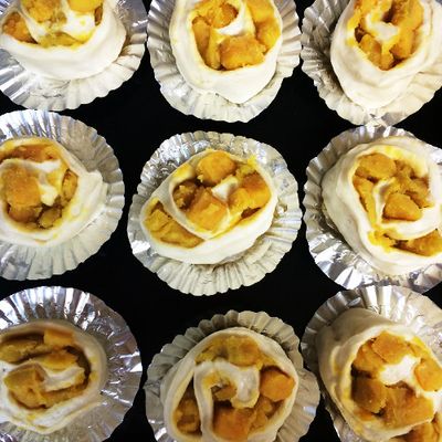 簡単惣菜パン☆安納芋ロール巻パン by wemama 【クックパッド】 簡単