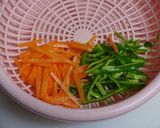 鶏むね肉ともやしのスイートチリ和え作り方2写真