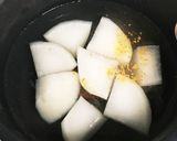 大根とパプリカのコンソメバターソテー♡作り方2写真