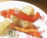 大根とパプリカのコンソメバターソテー♡作り方5写真