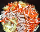 エノキとツナの炊き込みご飯作り方1写真