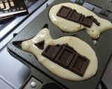 アツアツとろ～ん♡チョコたい焼き作り方2写真