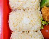 ✿俵おにぎりde可愛いおさるのお弁当✿作り方1写真