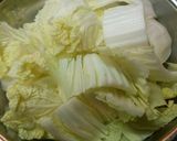 白菜と干し海老の煮物作り方1写真