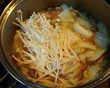 白菜と干し海老の煮物作り方5写真