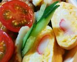 トロッとチーズ入りカニカマ卵焼き作り方6写真
