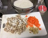 圧力鍋で時短！しめじとツナの炊き込み御飯作り方2写真