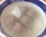 大根と肉団子のトロトロスープ作り方11写真