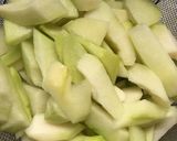 手が止まらない はやとうり炒め作り方1写真