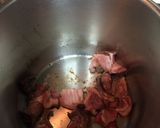 酒の肴 牛スジの白ワイン煮作り方1写真