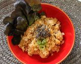 簡単☆キヌア入り和風炒飯作り方5写真