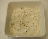 おもてなし　梨と鯖缶のクミン風味マヨ焼き作り方1写真