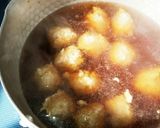 かぶらと鷄団子の煮物☆作り方1写真