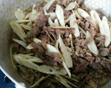 和牛肉と牛蒡のすき焼き風煮☆作り方4写真