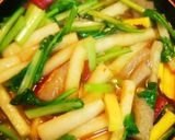彩り野菜と蒟蒻のオイスターソース煮込み☆作り方4写真