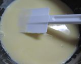 ふんわり洋梨ババロアのシャルロットケーキ作り方7写真