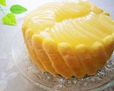 ふんわり洋梨ババロアのシャルロットケーキ作り方17写真