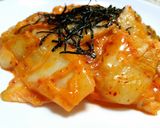 ☆フライパンで餅キムチーズ☆作り方5写真