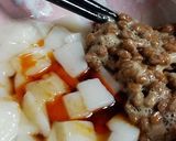 正月の余った餅で！甘辛餅納豆トースト！作り方7写真