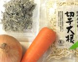 切り干し大根 玉ねぎ 野菜南ばん作り方1写真