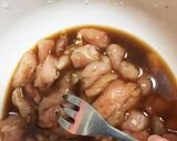 タンパク質豊富なササミの甘酢あんかけ♪作り方1写真