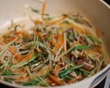 フライパン一つ！鱈と野菜の梅蒸し作り方7写真