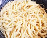 きんぴらリメイク♪根菜と鶏肉の和風パスタ作り方3写真