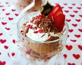 バレンタイン✾簡単✾苺のチョコパフェ作り方6写真