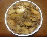 里芋と挽肉の味噌マヨグラタン作り方5写真