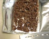 材料４つ♪簡単HM♡チョコクッキー♡作り方1写真