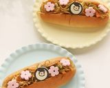 お花畑のマルちゃん焼そばサンド作り方8写真
