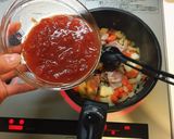 鶏肉のトマト煮込みグラタン作り方5写真