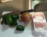 男1人暮らし ピーマンの肉詰め 味噌味作り方1写真