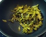高菜の辛し炒め作り方2写真