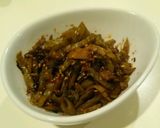 高菜の辛し炒め作り方4写真