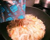 野菜餡掛け塩→辛味噌ラーメン(袋麺)作り方4写真