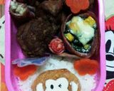 キャラ弁♡申年　おさるさん♡キャラおかず作り方5写真